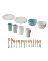 Little Town Wooden Tableware Set