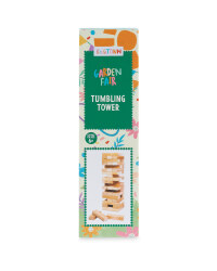 Wooden Toppling Tower Game