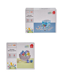 Wooden Toy Games Set