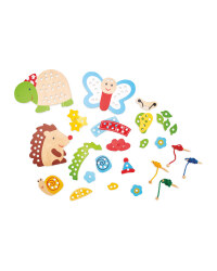Wooden Toys Threading Game Animals