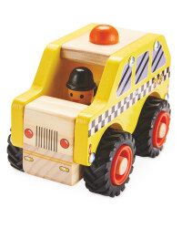 Wooden Vehicle NY Taxi