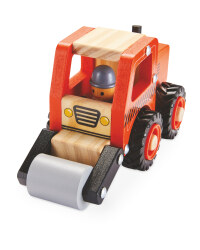Wooden Vehicle Road Roller
