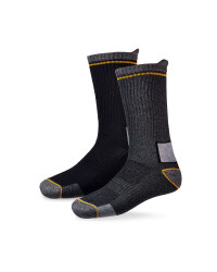 Work Socks - Black/Charcoal