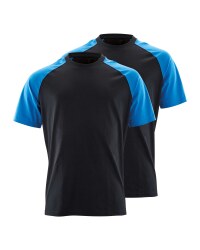 Workwear Men's 2-Pack T-Shirt - Black/Blue