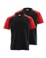 Workwear Men's 2-Pack T-Shirt - Black/Red