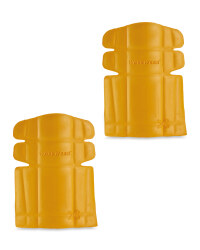 Workwear Trouser Knee Pads - Yellow