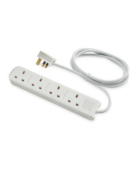 Workzone 4-Way Extension Lead - White