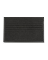 Workzone Dirt Resistant Stripe Mat - Grey
