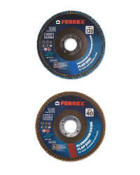 Workzone Flap Disc Set 4 Piece