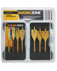 Workzone Flat Bit 7-Piece Set