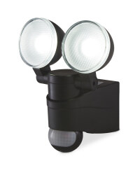 Workzone Outdoor Solar Spotlight - Black
