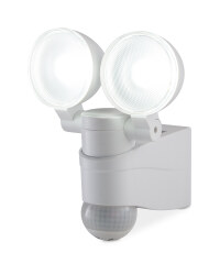 Workzone Outdoor Solar Spotlight - White