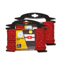 Workzone Red Reflective Rope 2 Pack