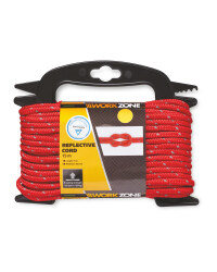 Workzone Red Reflective Rope