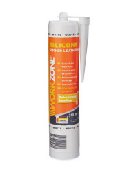Workzone White Silicone Cartridge
