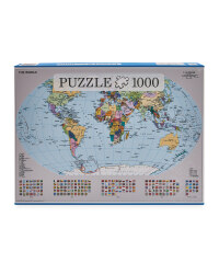 World Map 1000 Piece Jigsaw Puzzle