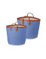 Woven Baskets 2 Pack - Navy