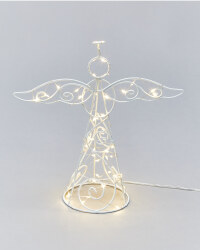 Angel Warm Christmas Tree Topper