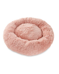 Extra Large Dog Bed - Pink Long Pile