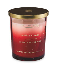 Winter Berries / Xmas Pudding Candle
