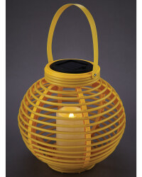 Garden Bright Yellow Solar Lantern