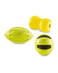 Yellow Nerf Dog Toys