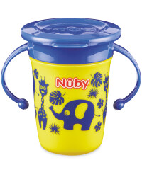 Yellow/Blue Nuby Mini 360° Sippy Cup