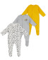 Lily & Dan Yellow & White Sleepsuits