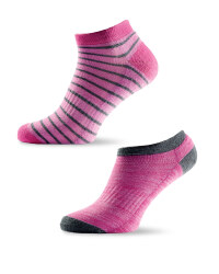 Yoga Socks 2-Pack - Pink