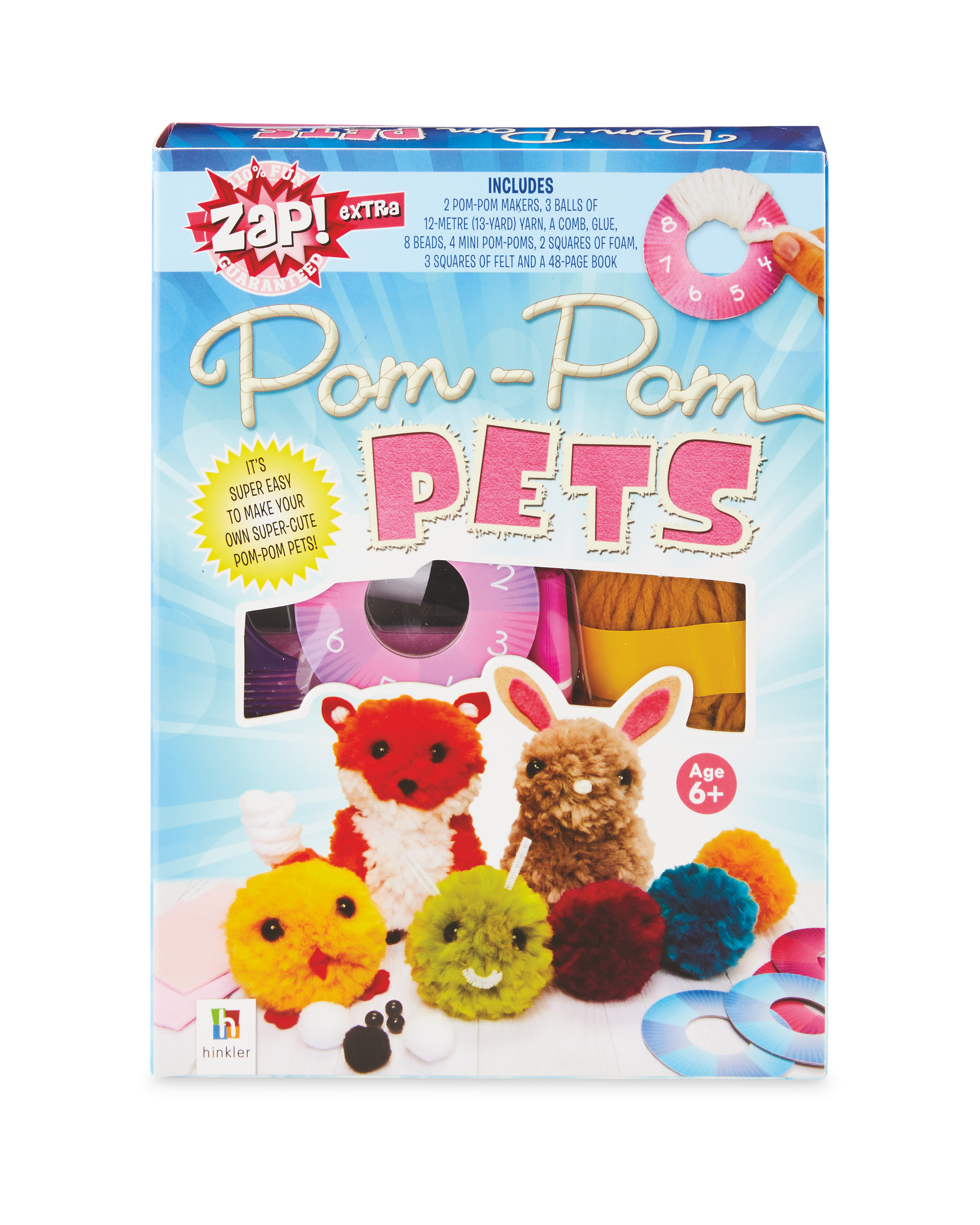 Zap Extra Pom Pom Pets Kit Aldi Uk