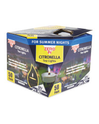 Zero In Citronella Tea Light Candles