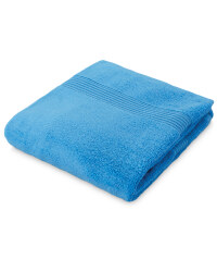 Zero Twist Bath Towel - Bluebell