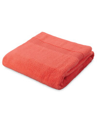 Zero Twist Bath Towel - Watermelon