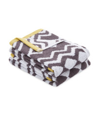 Kirkton House Zig Zag Towel 2-Pack