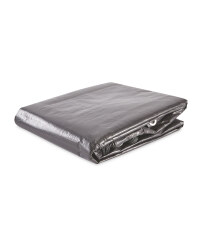 Gardenline Tarpaulin 4 x 3M - Anthracite