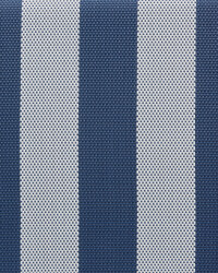 Reclining Sun Lounger - Blue & White
