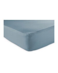 Easy Care King Fitted Sheet - Blue