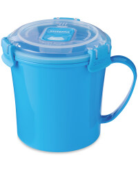 Sistema Microwave Soup Mug - Blue