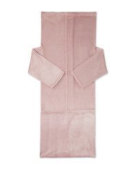 Kirkton House Blanket With Sleeves - Rose