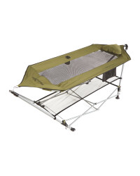 Portable Hammock With Stand - Green