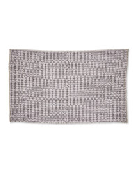 Chenille Bobble Bath Mat - Light Grey