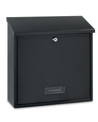 Contemporary Post Box - Matt Black