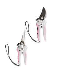 Gardenline Garden Pruning Set - Pink