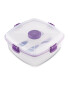 Sistema Salad Max To Go Lunch Box - Purple