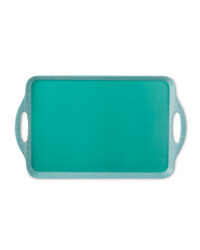 2-Handled Tray - Teal