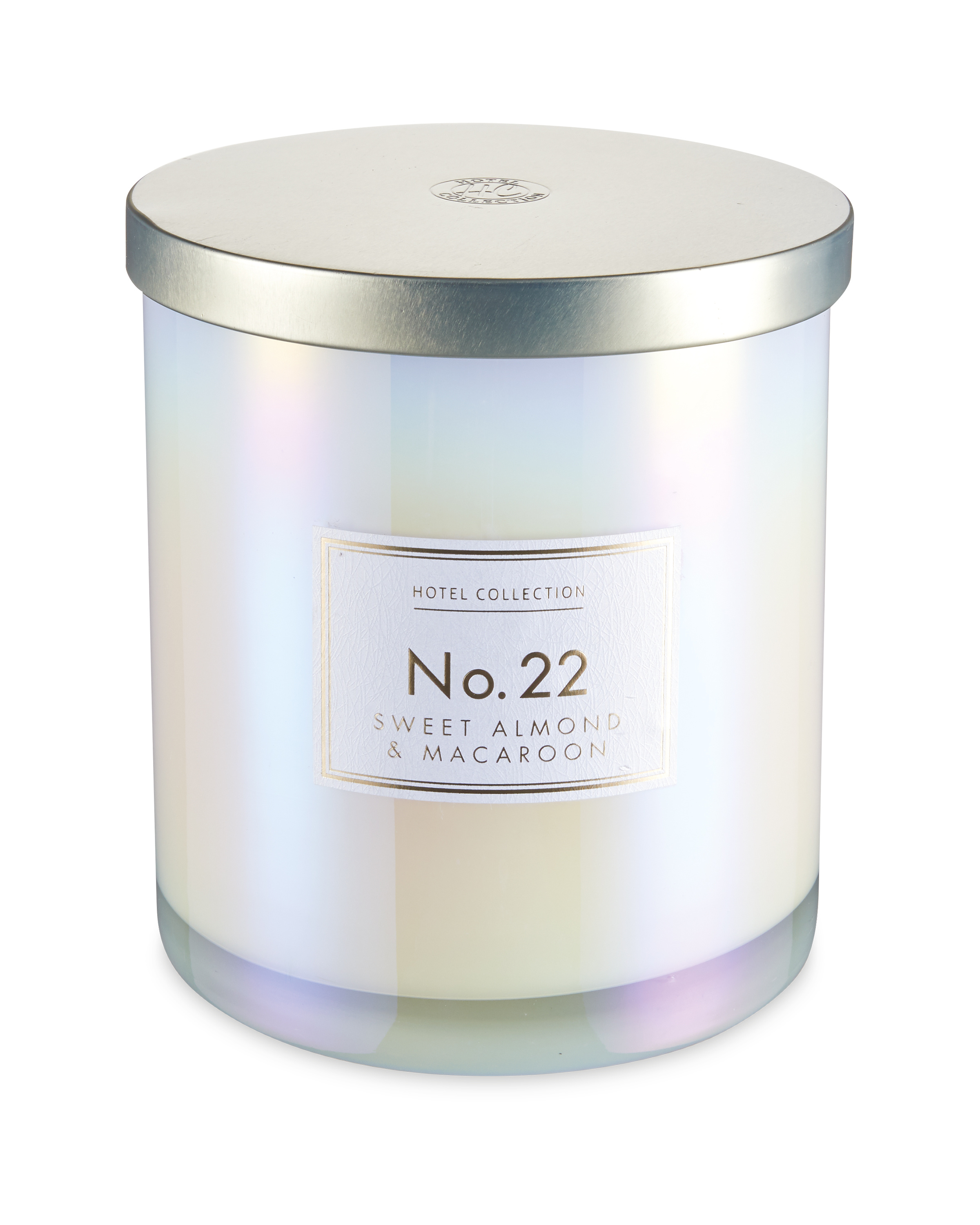Almond/Macaroon Hurricane Candle ALDI UK