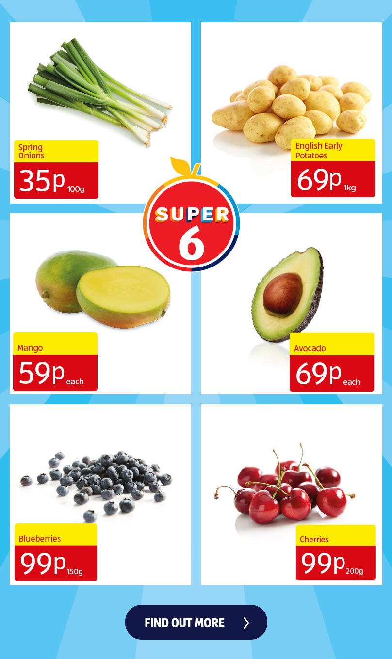 Aldi fruit and veg