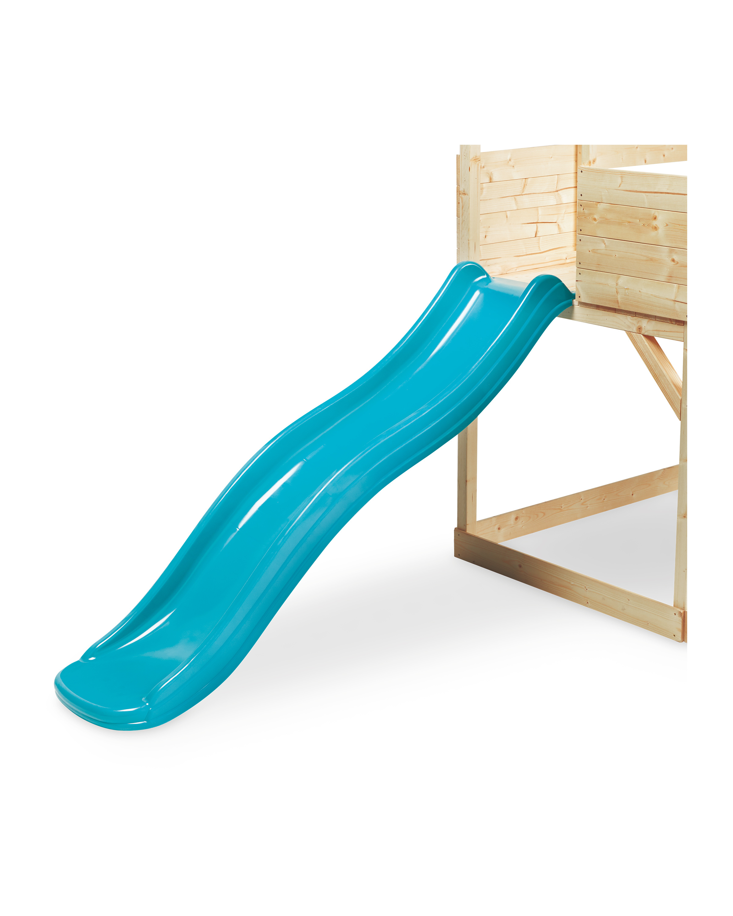 Children's Wooden Play House Slide ALDI UK