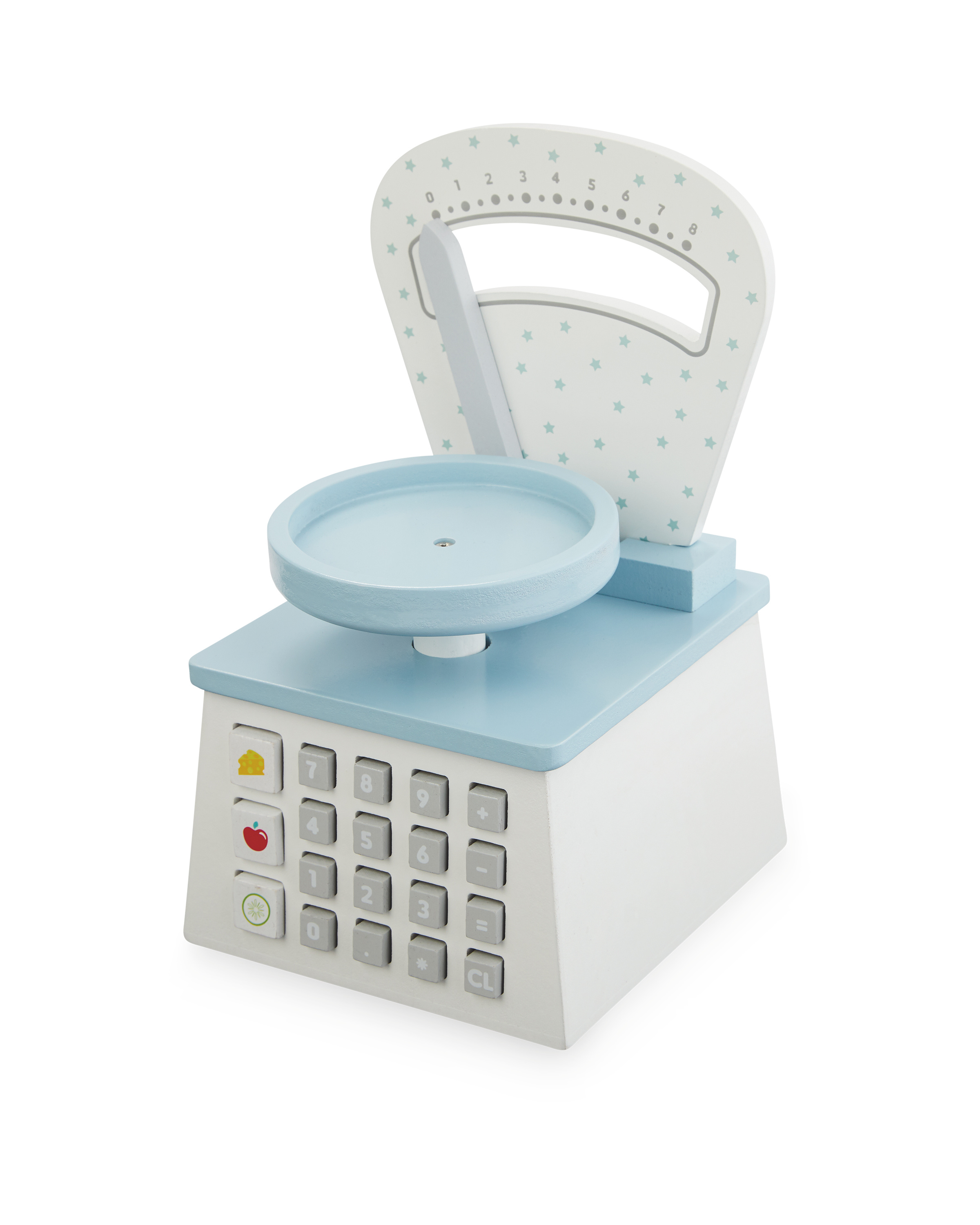 Green Wooden Scales ALDI UK