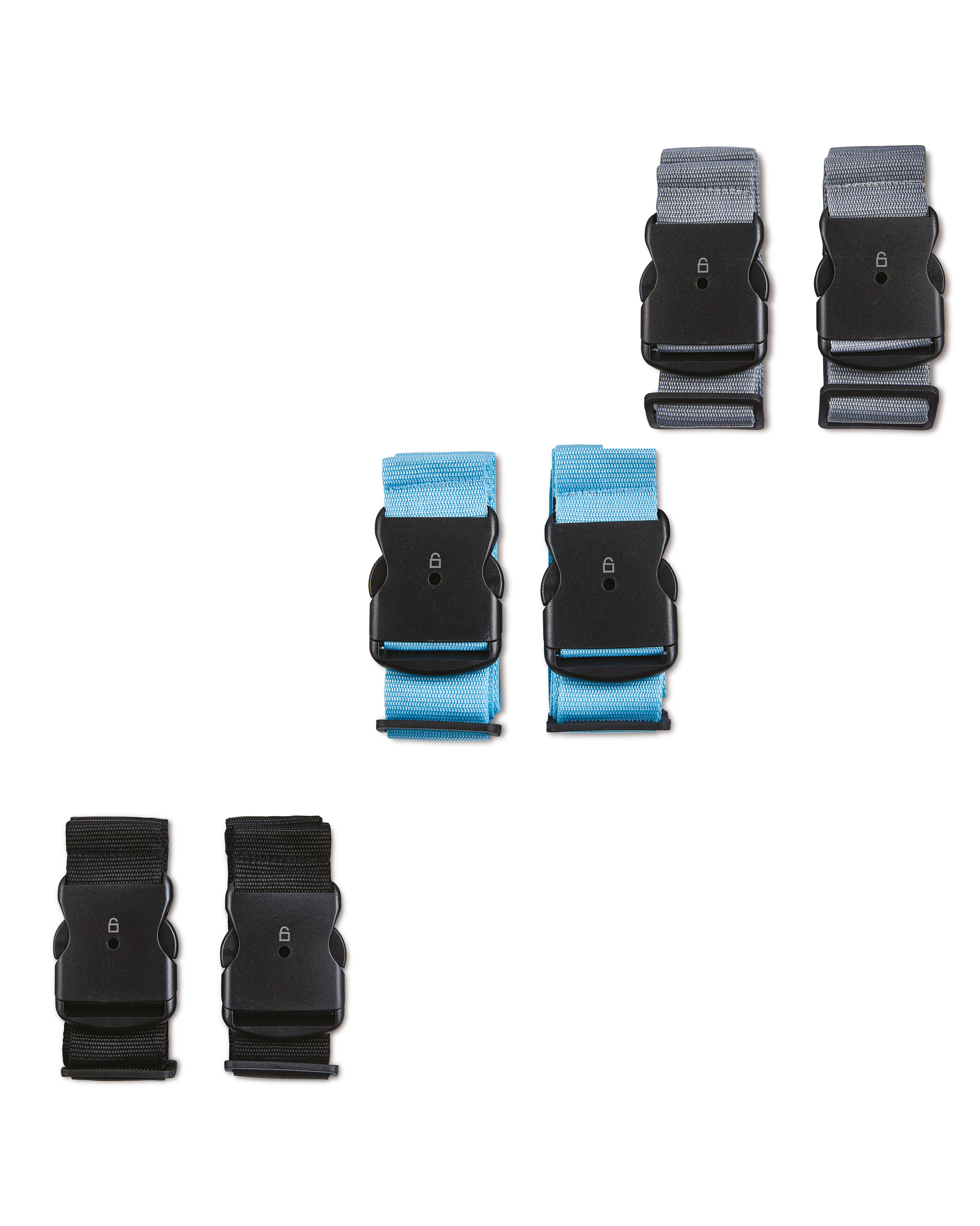 Avenue Luggage Strap 2 Pack ALDI UK